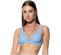 Mey Womens Amazing Smart Foam Bra - Blue Polyamide - Size 36DD