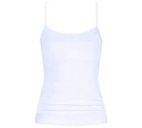 Mey Womens Cotton Pure Spaghetti Vest Top - White