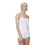 Mey Women's Spaghetti top, Opaque, White, S