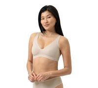 Mey Women's Triangle Bra Wireless, Wide Straps, Hook Eye Closure, Four Way Adjustable, Extra Flat Seams, Glued, Simply Better Invisibles Series, Bailey, XL