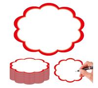 MEYAGOT Cloud Presentation Cards, Moderation Cards, 17 x 13 cm, 50 Pieces