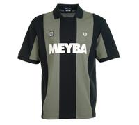 Meyba Cut And Sew Polo Shirt Black, XXL