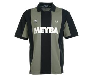 Meyba Cut And Sew Polo Shirt Black, XXL