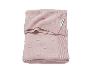 Meyco 2733052 Baby Blanket Knitted with Knot 75 x 100 cm Pink