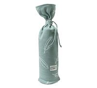 Meyco 518151 Hot Water Bottle Cover Narrow Feathers Jade Turquoise