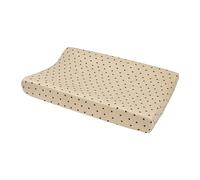 Meyco Baby Changing Mat Cover Jersey - 50 x 70 cm - Fitted Sheet Changing Mat - 100% Cotton - Oeko Tex Certified - Soft and Skin Friendly - Machine Washable - Sweet Heart - Sand