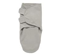 Meyco SwaddleMeyco 300004 Swaddling Blanket S/M (0-3 Months) Plain M Grey