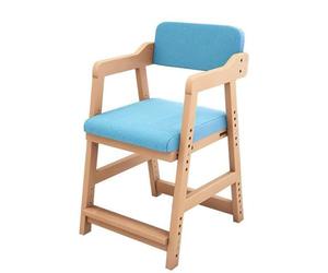 MEYEBP Adjustable Desk Chair With Arm Rest For Students Aged 3-18, Student chair Solid Wood Kids Study Chair Dining Chair 6 Height Adjustable Chair Kids Desk Chair