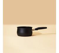 Meyer Accent Saucepan Induction Suitable Non Stick Kitchen Cookware - 16 cm Black
