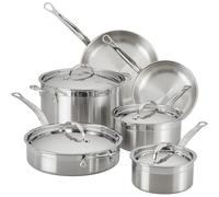Meyer - Hestan Probond Cookware Set Stainless Steel - Stainless Steel