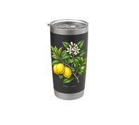 Meyer Lemon Plant Illustration Citrus × meyeri Stainless Steel Insulated Tumbler