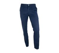 MEYER Rio Model 3552 Men's Chino Trousers Autumn-Winter in Organic Cotton Stretch, 18 blue, 40