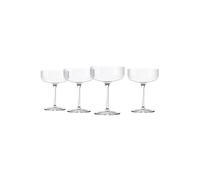 Luigi Bormioli Sublime Cocktail & Champagne Coupe Glasses Set 300 ml - Pack of 4