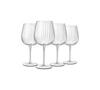 Luigi Bormioli Optica Burgundy / Gin Glasses - Dishwasher Safe, 750 ml Pack of 4