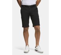MEYER SHORTS - ST ANDREWS BLACK HIGH PERFORMANCE GOLF BERMUDA SHORTS