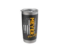 Meyer Surname American Meyer Last Name Meyer Stainless Steel Insulated Tumbler
