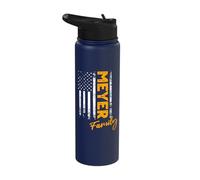 Meyer Surname American Meyer Last Name Meyer Stainless Steel Insulated Water Bottle