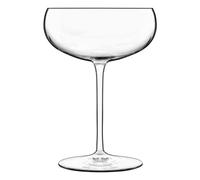 Luigi Bormioli Talismano 1025, Set of 4 coupe champagneSherbet Stem, 4 count (Pack of 1), clear