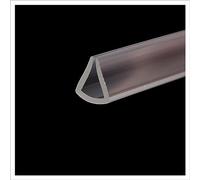 MEYINGOU Plastic u channel,Plastic edging trim, Seal 6.56FT Transparent Automotive Door Edge Seal Weather Stripping for The Edge of Kitchen Table, Height x Width(19mm x 15mm)