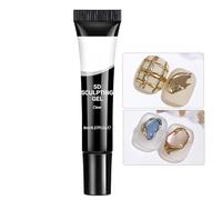 Meyjlgh 5D Nail Gel - 5D Carving Gel for Fingernail Art,Manicure Supplies Clear Molding Sculpting Nail Glue for Professionals Beginners Women Girls Halloween Party Wedding Christmas