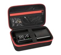 Meyjlgh Air Compressor Case - Inflator Eva Storage Case Carrying Bag - Versatile High-Strength Inflator Holder Box for Camping Road Trip Holiday Travel Bicycles
