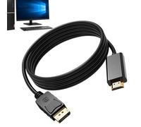 Meyjlgh Computer Cables | 1.8M High Definition Male to Male Monitor Cable | Data Transfer Replacement Long Wires for Video Internet Media Streaming Theater It Professionals Desktops Office