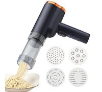 Meyjlgh Pasta Machine Electric - Automatic Pasta Maker Machine | Cordless Making Handheld Mixer Accessory Portable for Home Cooking Pizza Food Vegetable Prep Kitchen