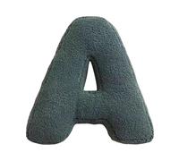 Meyjlgh Plush Letter Pillow 38x30cm Soft Initial Cushion English Alphabet Hugging Throw Pillow Letter Shaped Seat Cushions Floor Mat Sofa Seat Cushions For Home Sofa And Car
