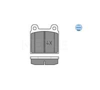 MEYLE 025 200 1118 Brake Pads Set Front for VW Transporter