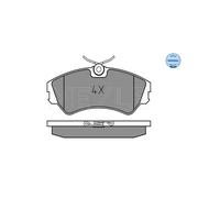 MEYLE 025 201 2419 Brake pad set