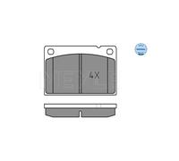 MEYLE 025 201 5316 Brake Pads Set Front for Volvo 240 260