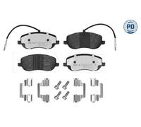 MEYLE 025 202 6119/PD Brake Pad Set, disc brake for CITRO?N,FIAT,LANCIA,PEUGEOT
