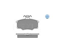 BRAKE PAD SET DISC BRAKE 025 205 7419 FOR VW AUDI FS/YP/YN 1.6L CK 1.5L 4cyl