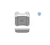 MEYLE 025 206 8713 Brake pad set