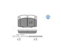 MEYLE 025 209 3915 Brake pad set