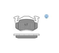 MEYLE 025 210 9615/W Brake pad set