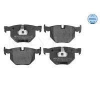 Meyle 025 212 8217 Brake Pad Set Rear With Anti-Squeak Plate Fits BMW X5 X6