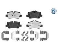 MEYLE Brake Pad Set Rear Braking Replacement Fits BMW 2 Series 3 Series