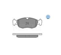 Original MEYLE Brake Pad Set Disc Brake 025 214 3017/W for Peugeot