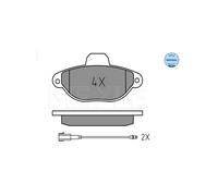 MEYLE 025 214 3616 Brake pad set