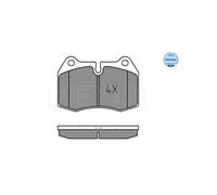 MEYLE 025 214 7118 Brake Pads Set Front for BMW 7 8 5
