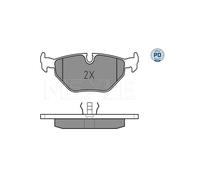 MEYLE 025 216 0717/PD Brake Pads Set Rear for BMW Z3 3