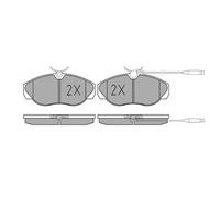 Meyle 025 217 9719/W Brake Pad Set, disc brake