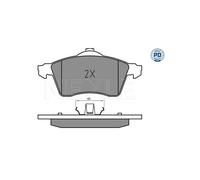 MEYLE 025 218 8319/PD Brake pad set