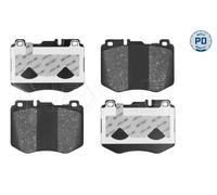 MEYLE 025 220 4718/PD BRAKE PAD SET DISC BRAKE Front