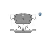 MEYLE 025 220 9817/PD Brake Pads Set Front for Volvo V90 XC60 S90 V60 S60