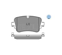 025 223 0717 MEYLE Brake Pad Set, disc brake for AUDI,VW