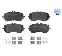 MEYLE 025 228 0219 Rear Brake Pad Set Fits Man VW with Accessories with Plate