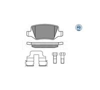 MEYLE 025 231 3814/PD Brake pad set