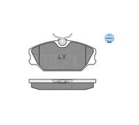 MEYLE 025 231 7218 Brake pad set